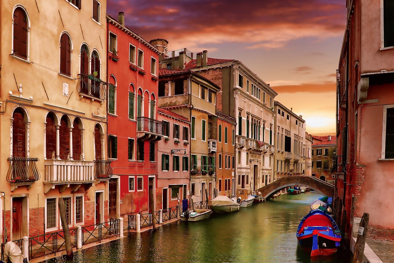 Venice: Land of canals and Gondola boats