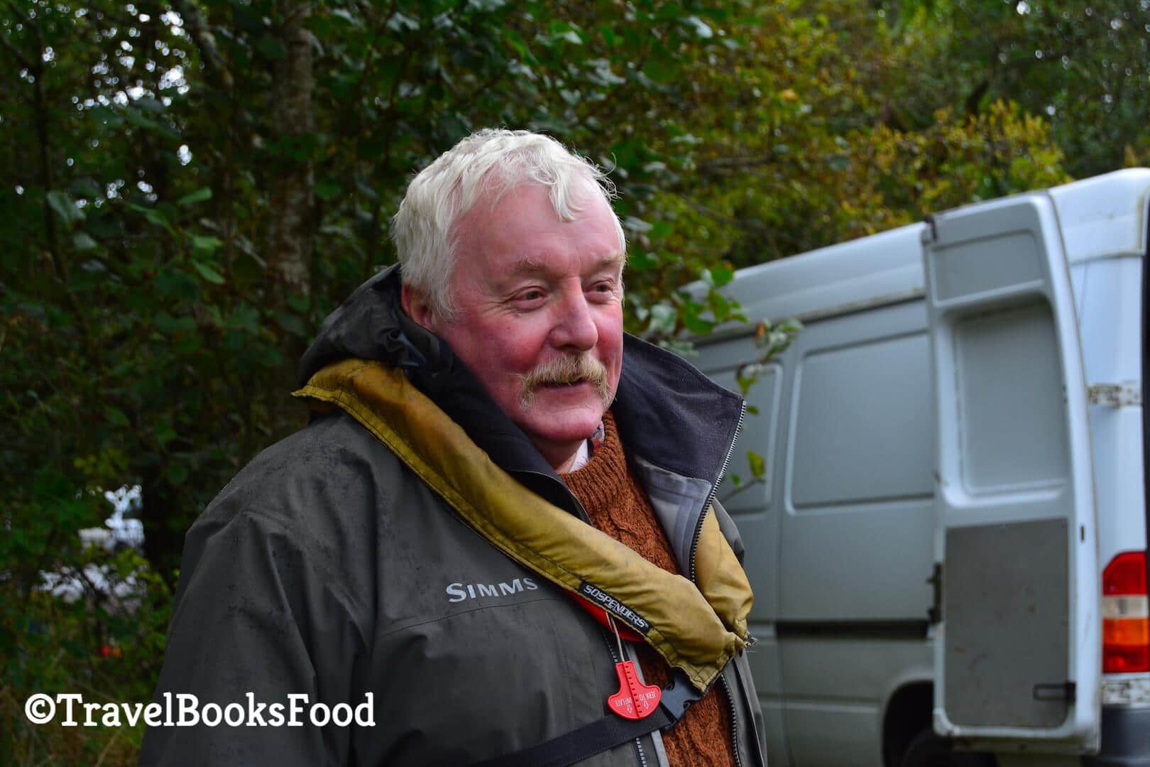A picture of an Irish Fisherman in Killarney. Both him and his friends were really helpful