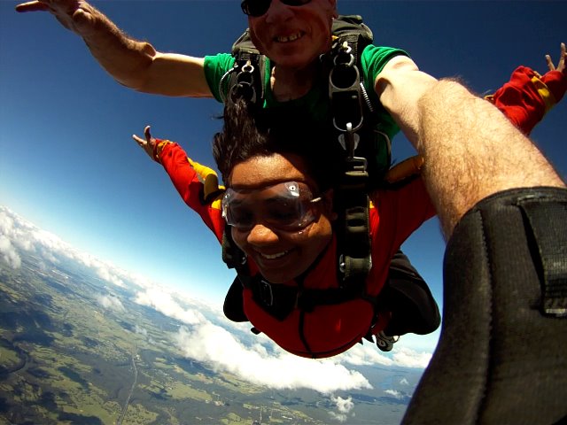 Soumya Skydiving