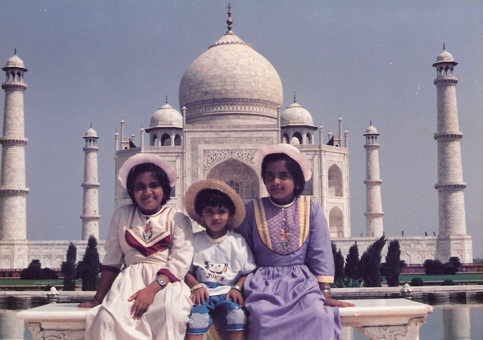 Us at Taj Mahal