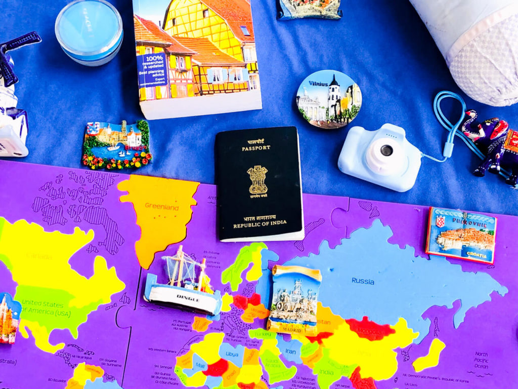 Travel Books Food Visa Outline 2