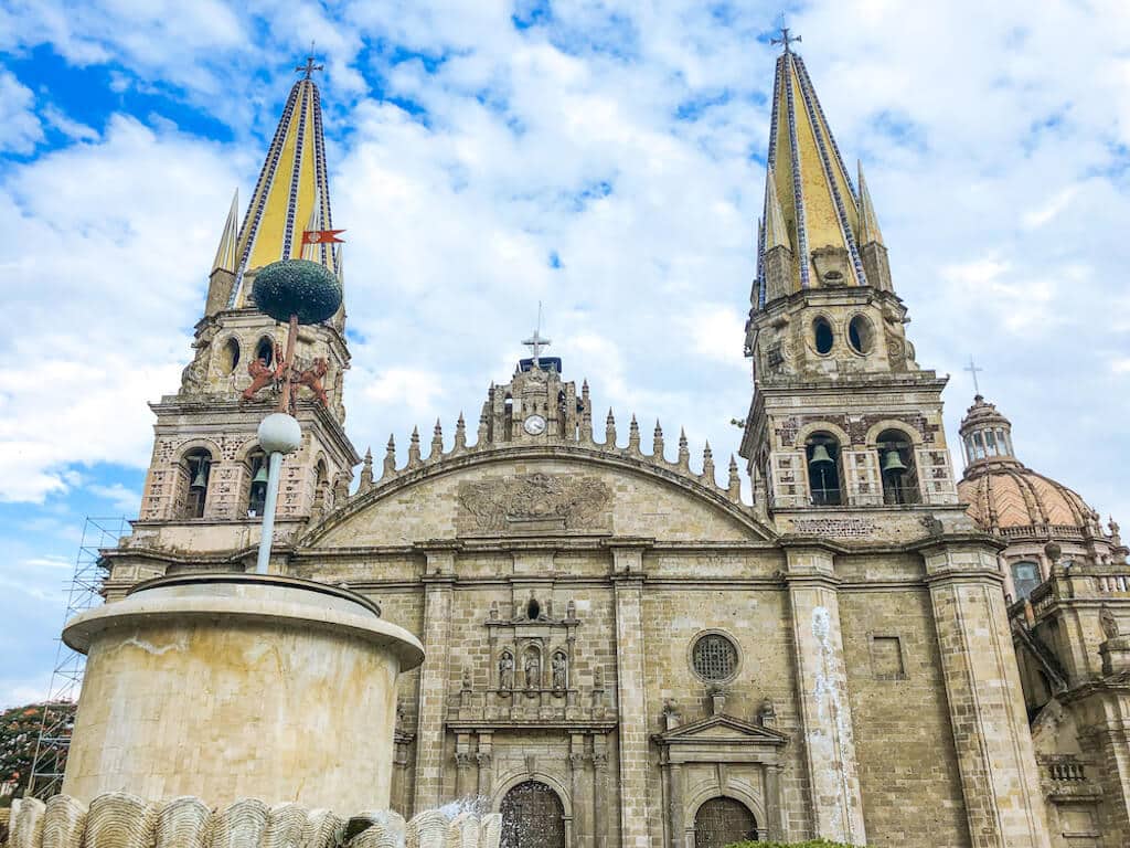 A church cathedral in Mexico